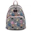 LOUNGEFLY DISNEY CATS AOP MINI BACKPACK