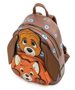LOUNGEFLY DISNEY FOX & THE HOUND COSPLAY MINI BACKPACK