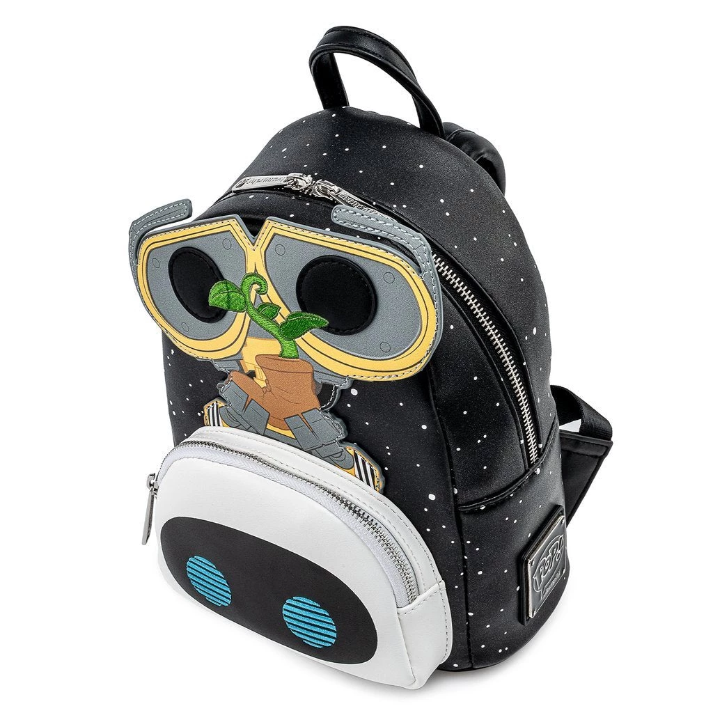 LOUNGEFLY DISNEY PIXAR WALL-E POP EVE BOOT EARTH DAY COSPLAY MINI BACKPACK