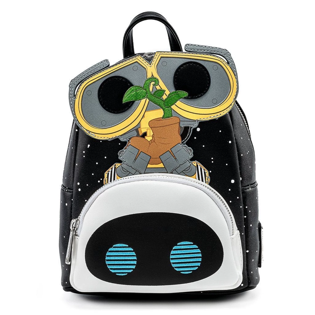 LOUNGEFLY DISNEY PIXAR WALL-E POP EVE BOOT EARTH DAY COSPLAY MINI BACKPACK