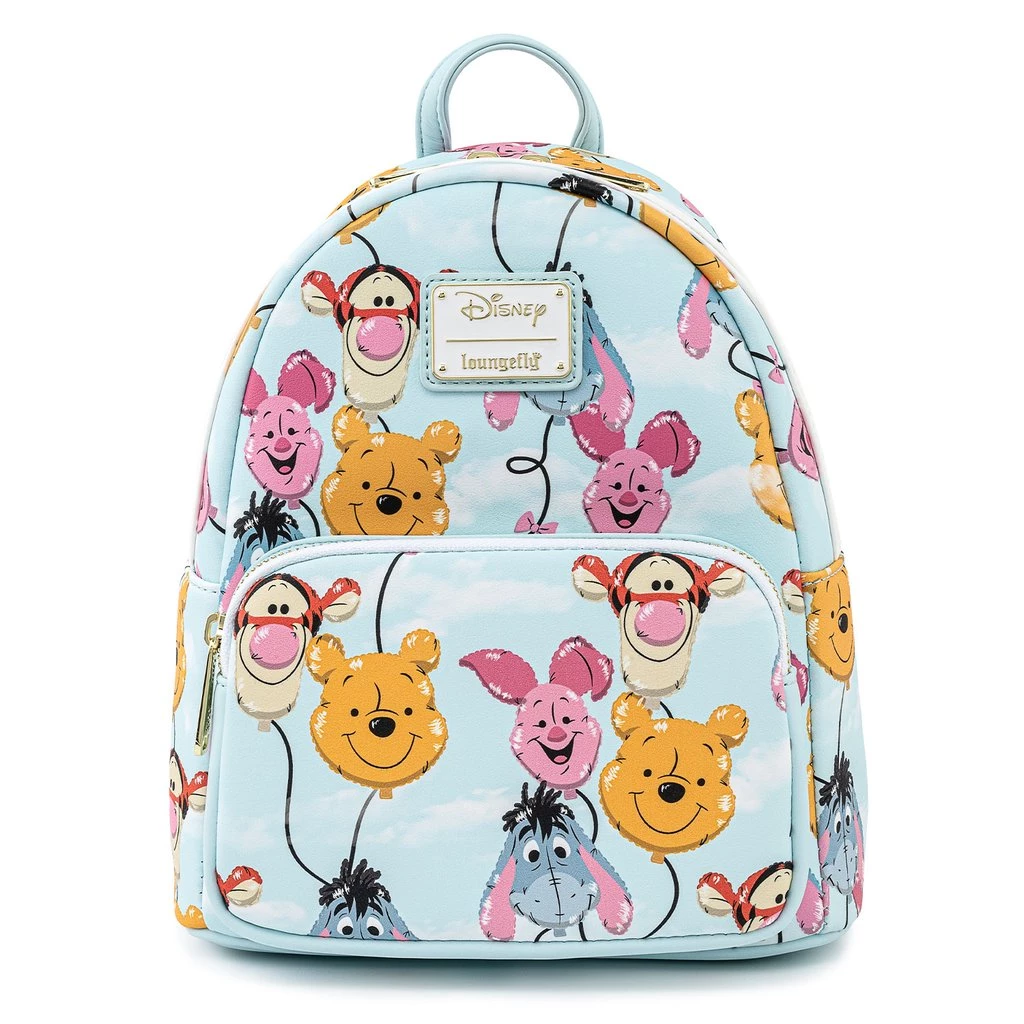 LOUNGEFLY DISNEY WINNIE THE POOH BALLOON FRIENDS MINI BACKPACK