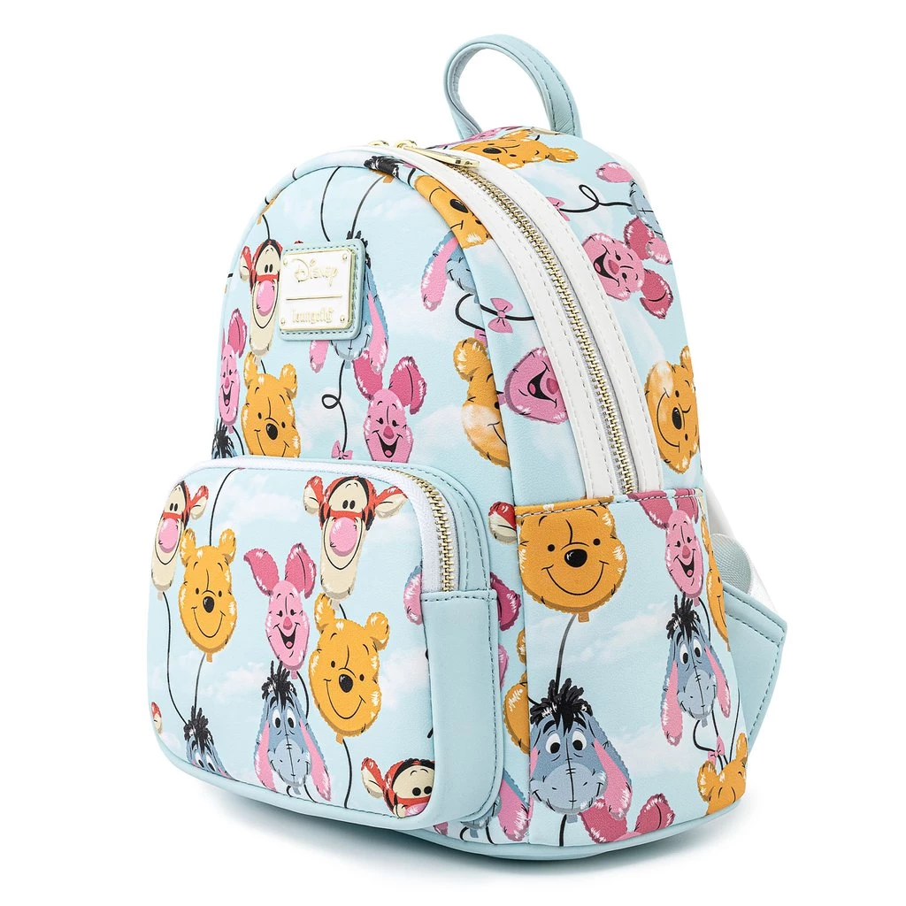 LOUNGEFLY DISNEY WINNIE THE POOH BALLOON FRIENDS MINI BACKPACK