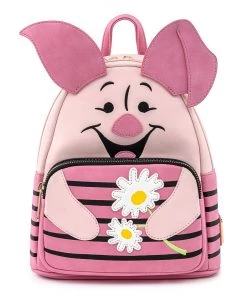 LOUNGEFLY DISNEY WINNIE THE POOH PIGLET COSPLAY MINI BACKPACK