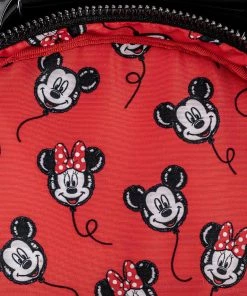 LOUNGEFLY DISNEY MICKEY & MINNIE BALLON COSPLAY MINI BACKPACK