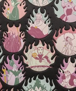 LOUNGEFLY DISNEY VILLAINS FLAMES MINI BACKPACK