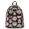 LOUNGEFLY DISNEY VILLAINS FLAMES MINI BACKPACK