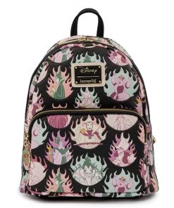 LOUNGEFLY DISNEY VILLAINS FLAMES MINI BACKPACK