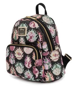 LOUNGEFLY DISNEY VILLAINS FLAMES MINI BACKPACK