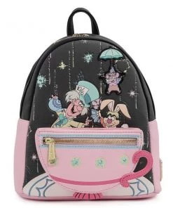 LOUNGEFLY DISNEY ALICE IN WONDERLAND A VERY MERRY UNBIRTHDAY MINI BACKPACK