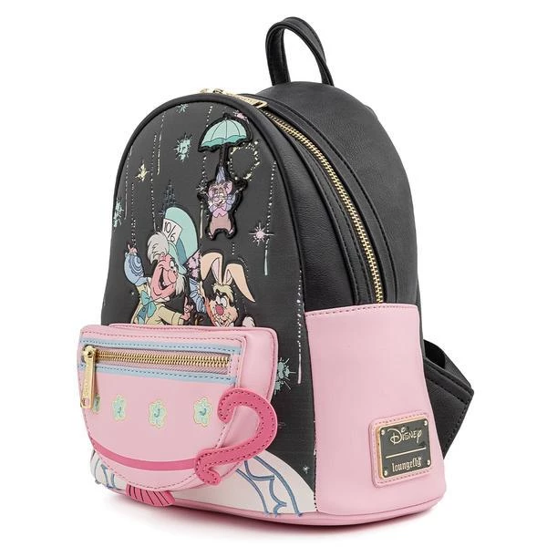 LOUNGEFLY DISNEY ALICE IN WONDERLAND A VERY MERRY UNBIRTHDAY MINI BACKPACK