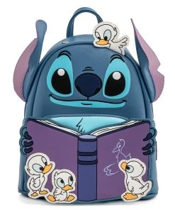 LOUNGEFLY DISNEY LILO & STITCH STORYTIME DUCKLINGS MINI BACKPACK