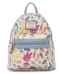 LOUNGEFLY DISNEY PRINCESS CRYSTAL SIDEKICKS MINI BACKPACK
