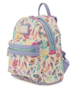 LOUNGEFLY DISNEY PRINCESS CRYSTAL SIDEKICKS MINI BACKPACK