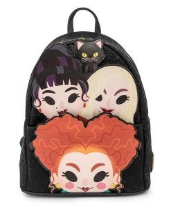 LOUNGEFLY DISNEY HOCUS POCUS SANDERSON SISTERS MINI BACKPACK IN STOCK NOW!