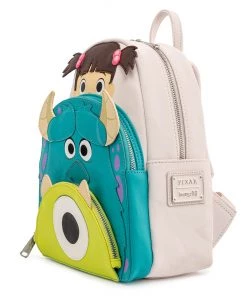 LOUNGEFLY PIXAR MONSTERS, INC. BOO MIKE SULLEY COSPLAY MINI BACKPACK