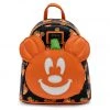 LOUNGEFLY DISNEY MICKEY-O-LANTERN GLOW IN THE DARK MINI BACKPACK I