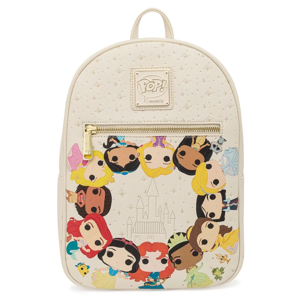 LOUNGEFLY DISNEY PRINCESS CIRCLE MINI BACKPACK