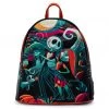 LOUNGEFLY DISNEY THE NIGHTMARE BEFORE CHRISTMAS SIMPLY MEANT TO BE MINI BACKPACK