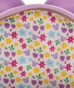 LOUNGEFLY DISNEY MINNIE MOUSE FLORAL MINI BACKPACK