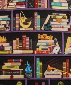 LOUNGEFLY DISNEY VILLAINS BOOKS MINI BACKPACK