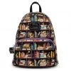 LOUNGEFLY DISNEY VILLAINS BOOKS MINI BACKPACK