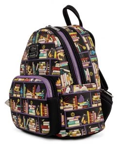 LOUNGEFLY DISNEY VILLAINS BOOKS MINI BACKPACK