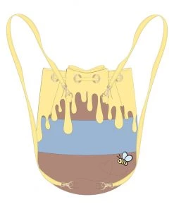 LOUNGEFLY DISNEY WINNIE THE POOH 95TH ANNIVERSARY CONVERTIBLE BACKPACK