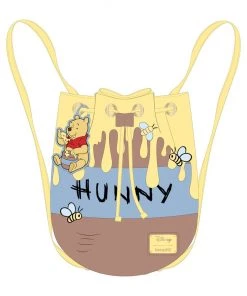 LOUNGEFLY DISNEY WINNIE THE POOH 95TH ANNIVERSARY CONVERTIBLE BACKPACK