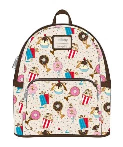 LOUNGEFLY DISNEY CHIP AND DALE SWEET TREATS MINI BACKPACK