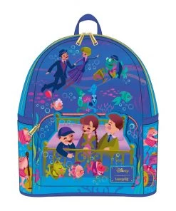 LOUNGEFLY DISNEY BEDKNOBS AND BROOMSTICKS UNDERWATER MINI