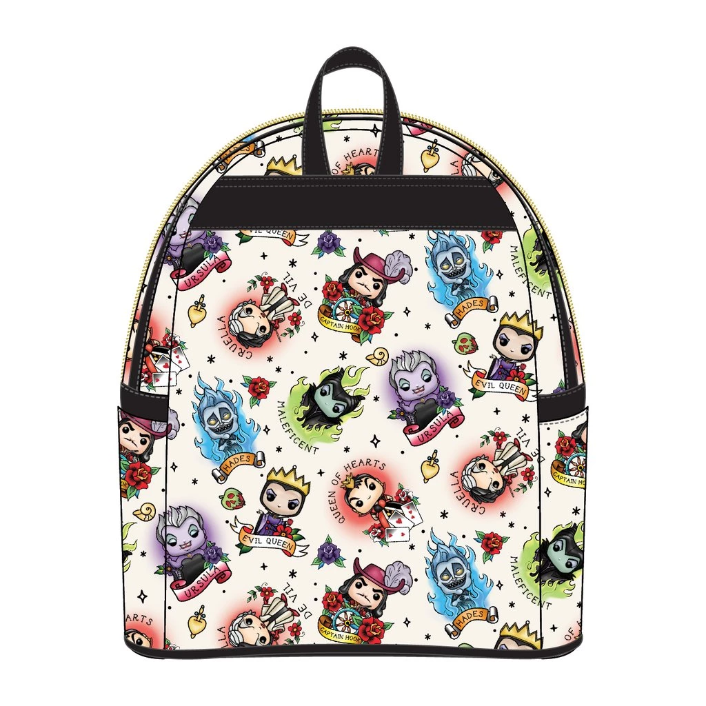 FUNKO POP! BY LOUNGEFLY DISNEY VILLAINS TATTOO MINI BACKPACK