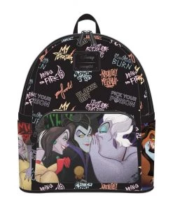 LOUNGEFLY DISNEY Villains Club Mini Backpack