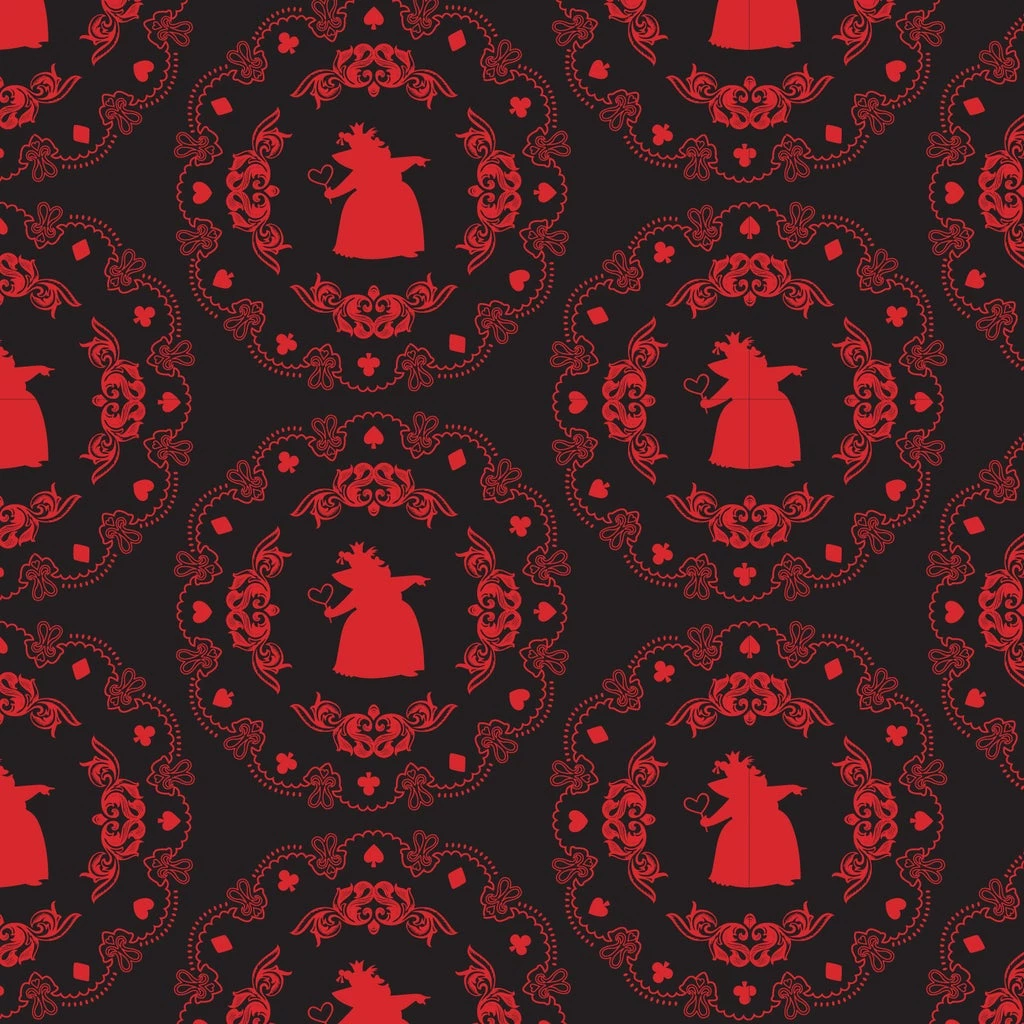 LOUNGEFLY DISNEY Alice In Wonderland Queen Of Hearts Villains Scene Mini Backpack