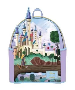 LOUNGEFLY PRE ORDER LOUNGEFLY DISNEY Sleeping Beauty Castle Mini Backpack PRE-ORDER FEB CATALOG