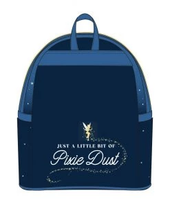 LOUNGEFLY DISNEY Peter Pan Clock Glow In The Dark Mini Backpack