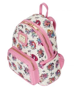 LOUNGEFLY DISNEY Princess Floral Tattoo Mini Backpack
