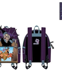 LOUNGEFLY DISNEY The Emperor's New Groove Yzma Villains Scene Mini Backpack