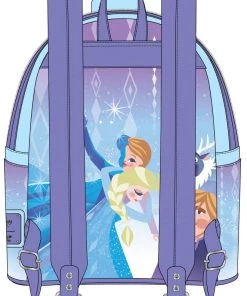 LOUNGEFLY DISNEY Frozen Princess Elsa Castle Mini Backpack