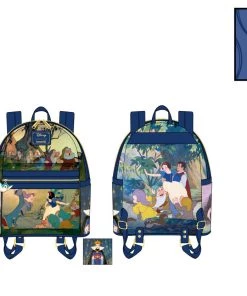 LOUNGEFLY DISNEY Snow White Scenes Mini Backpack LOUNGEFLY PRE ORDER