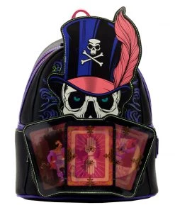 LOUNGEFLY DISNEY The Princess And The Frog Dr. Facilier Glow And Lenticular Mini Backpack