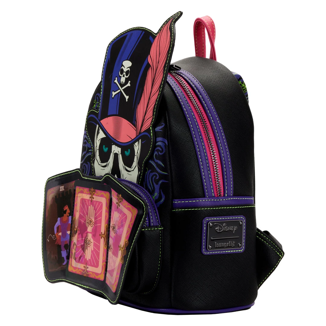 LOUNGEFLY DISNEY The Princess And The Frog Dr. Facilier Glow And Lenticular Mini Backpack