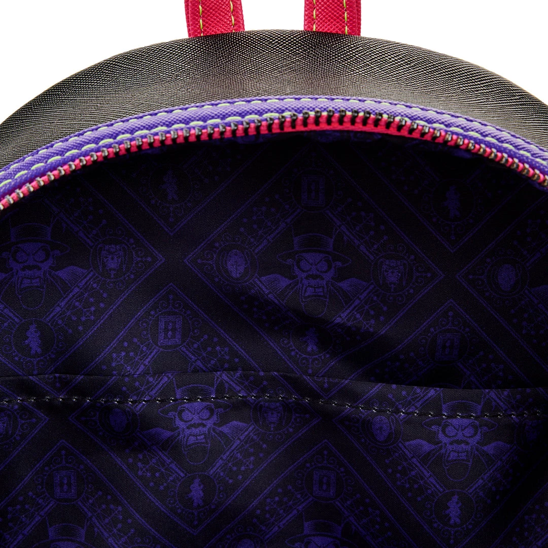 LOUNGEFLY DISNEY The Princess And The Frog Dr. Facilier Glow And Lenticular Mini Backpack