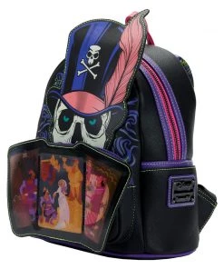 LOUNGEFLY DISNEY The Princess And The Frog Dr. Facilier Glow And Lenticular Mini Backpack