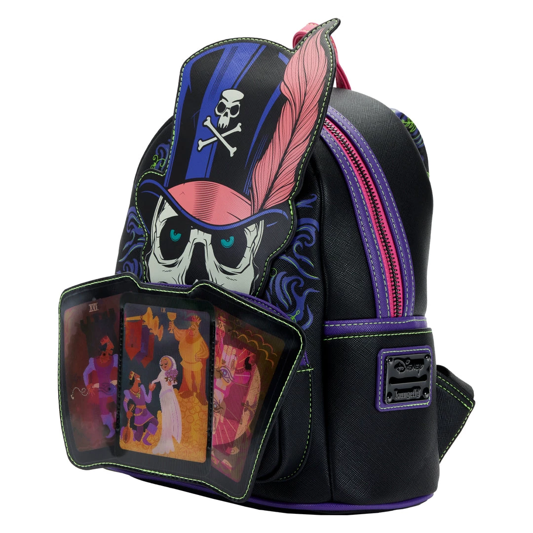 LOUNGEFLY DISNEY The Princess And The Frog Dr. Facilier Glow And Lenticular Mini Backpack
