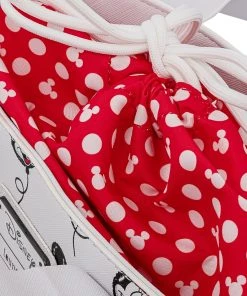 LOUNGEFLY DISNEY MICKEY & MINNIE MOUSE BALLOON CROSSBODY PURSE BAG