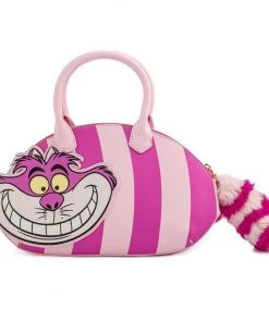 LOUNGEFLY DISNEY ALICE IN WONDERLAND CHESHIRE CAT CROSSBODY PURSE BAG