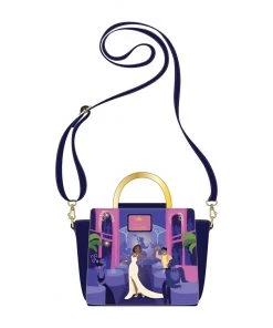LOUNGEFLY DISNEY PRINCESS & THE FROG TIANA'S PALACE CROSSBODY BAG