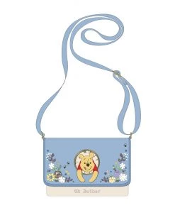 LOUNGEFLY DISNEY WINNIE THE POOH 95TH ANNIVERSARY CROSSBODY BAG