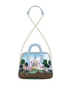 LOUNGEFLY DISNEY Sleeping Beauty Castle Crossbody Bag PRE-ORDER FEB CATALOG LOUNGEFLY PRE ORDER