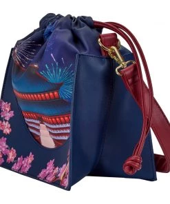 LOUNGEFLY DISNEY Mulan Castle Crossbody Bag